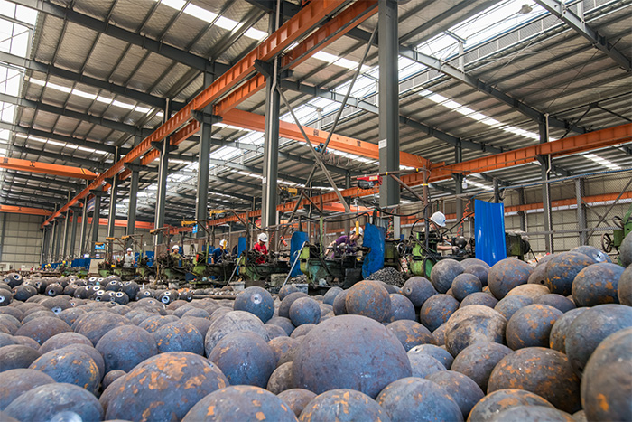 江北网架配件车间